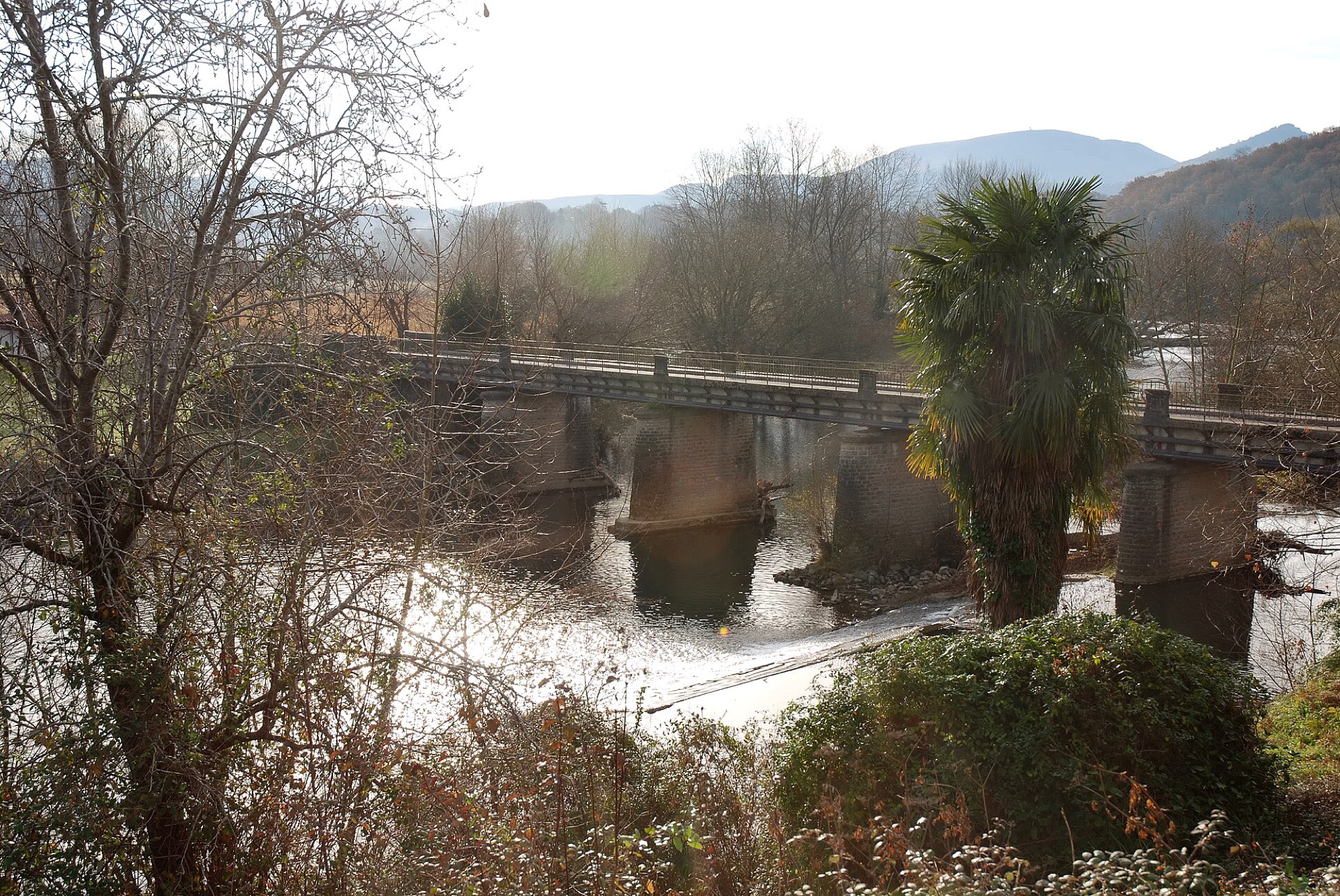 Le pont sur la Nive à Ustaritz